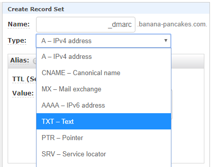 DMARC record. Настройка DMARC. DNS records.