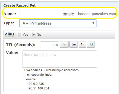 Как добавить dmarc в dns